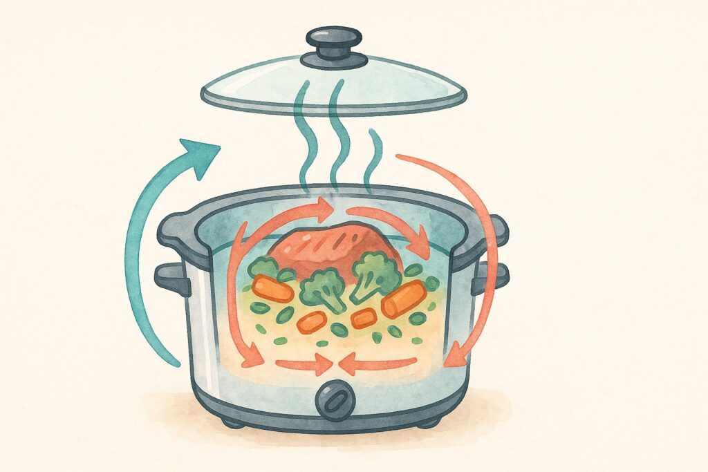 hoe werkt een slowcooker