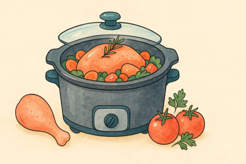 slowcooker recepten kip