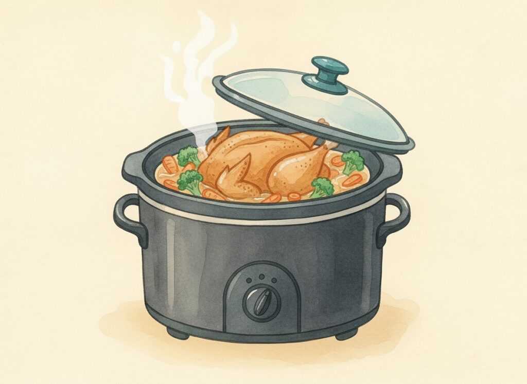 hoe werkt een crockpot slowcooker